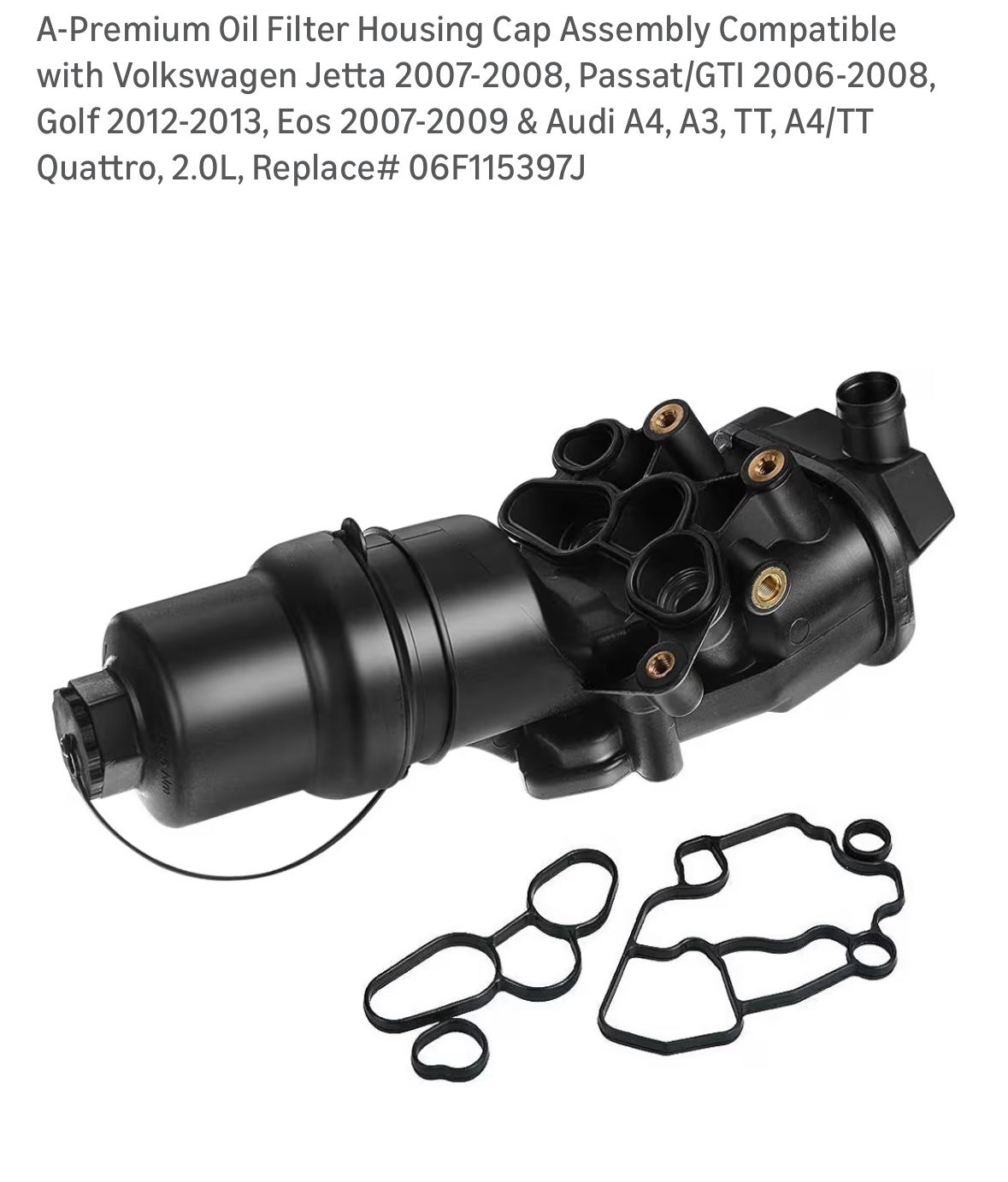 VW OIL FILTER HOUSING “TFSI”