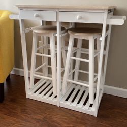 Drop Leaf Table And Stools