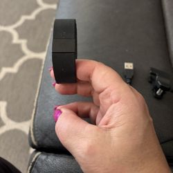 Fitbit Digital Wristwatch with a Buckle Band