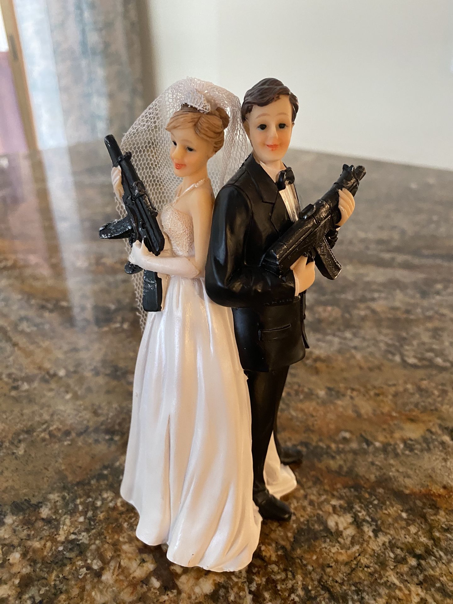 Wedding cake toppers fun