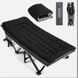 Camping Cot With Cushion