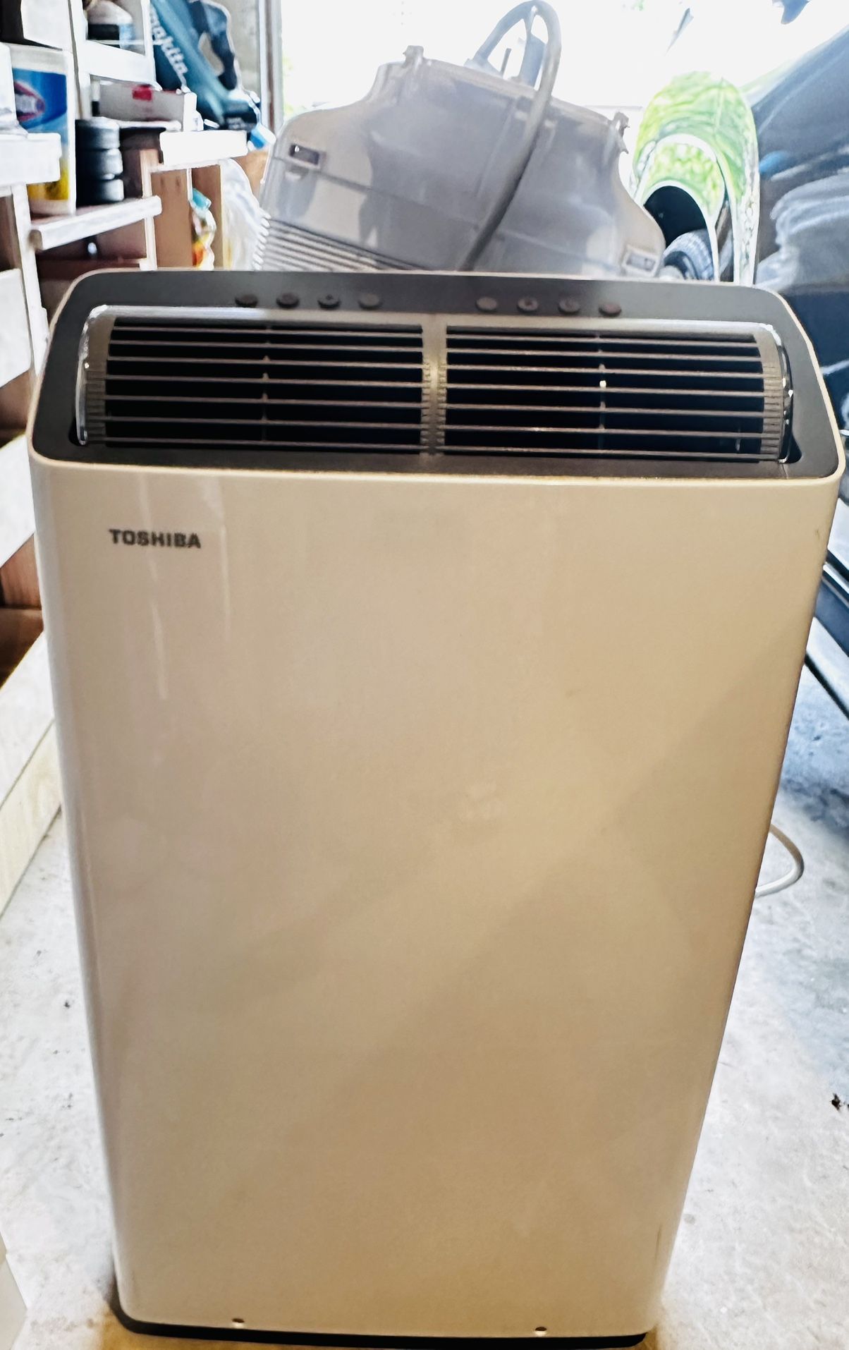 12,000 BTU Portable Air Conditioner Cools 550 Sq. Ft. with Heater