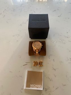 Rose gold Michael Kors Watch women’s
