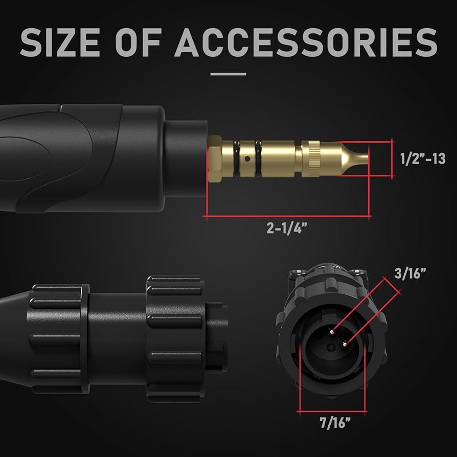 YESWELDER 15ft 250Amp MIG Welding Gun Torch Stinger Replacement