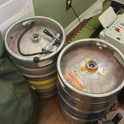 2 Kegs And Tap