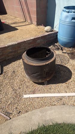 Custom washer fire pit
