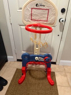 Little Playrz Kids Basketball Hoop Set