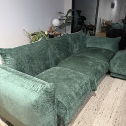 Marenco Three Seater Sofa With Ottoman