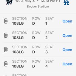 Dodgers Tickets 