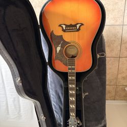 Dove Acoustic Guitar 