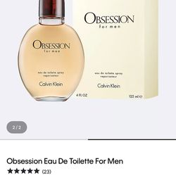 Brand New & Authentic Calvin Klein Obsession for Men Eau de Toilette Spray (200ml / 6.7 oz)