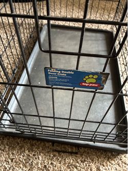 Dog kennels for small to medium size dogs and a coral