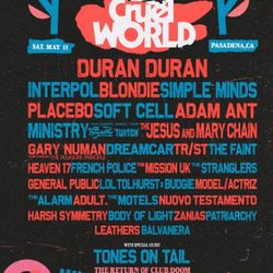 Single Ticket For Cruel World, Featuring Duran Duran With Special Guest Tones On Tail