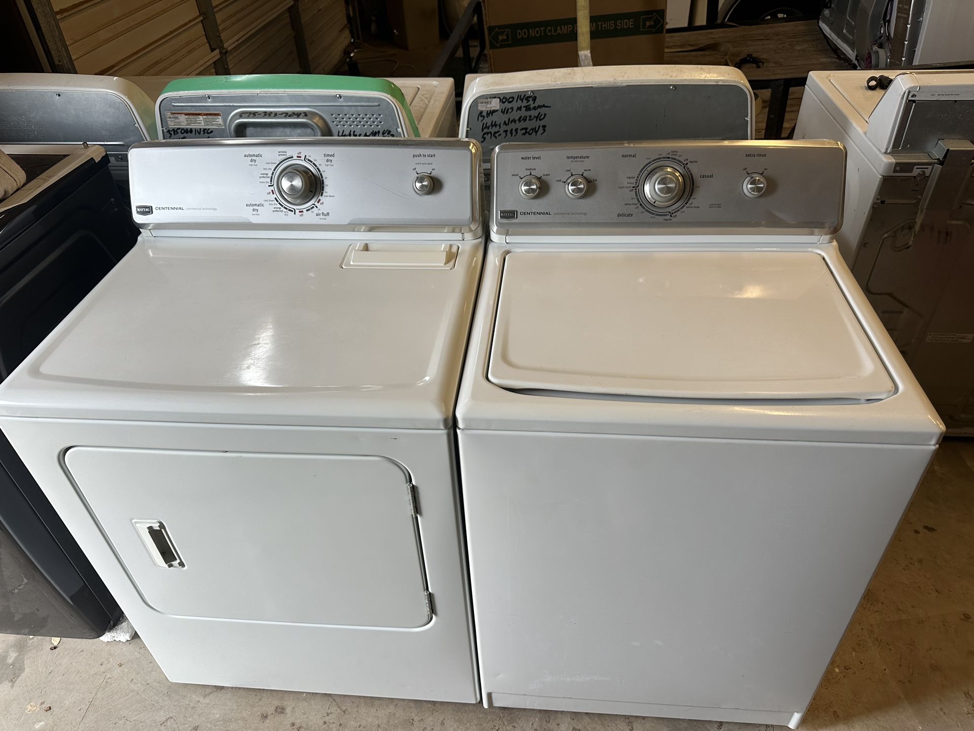 Washer And Dryer