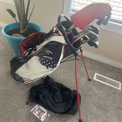 Golf Set Spalding INTEGRA Irons-3,4,5,6,7,8,9,PW, Drivers 5,3,1 DUNLOP Putter, Callaway Bag 🇺🇸