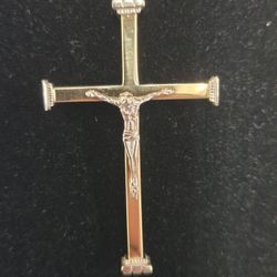 14kt Jesus Pendant Good Size 