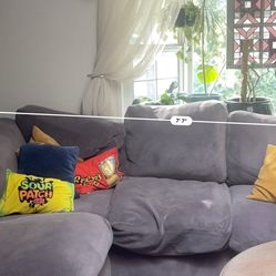 Grey sectional sofa