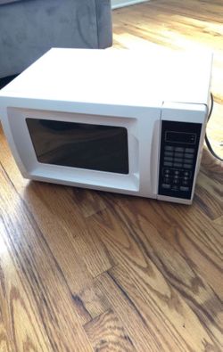 White microwave
