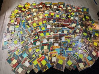 Gene Autry Large Comic Book Collection  *135 Comics*