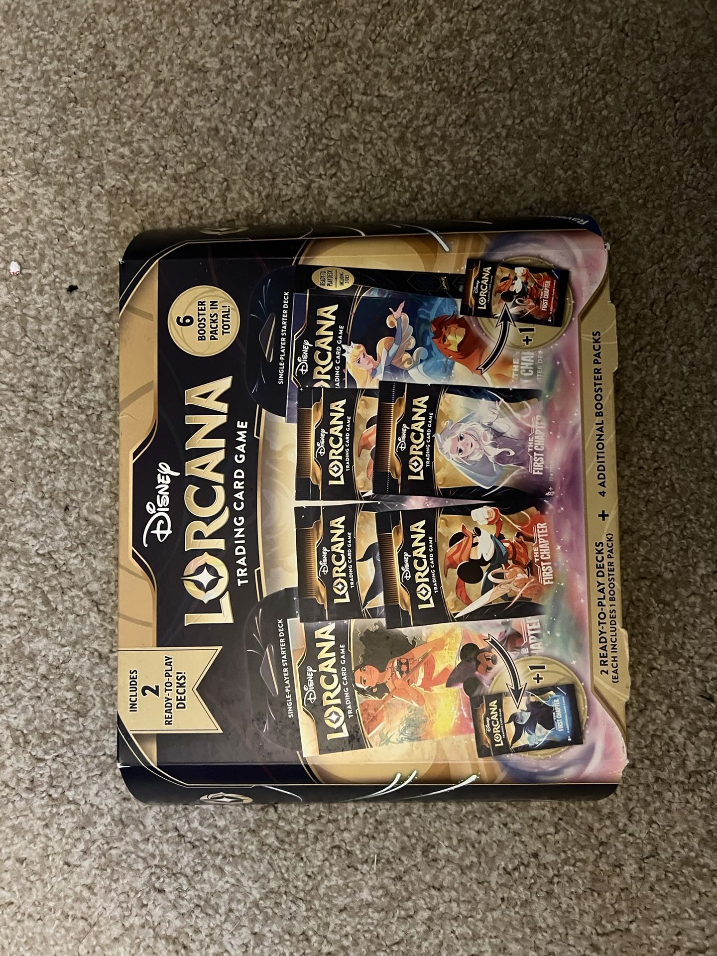 Disney Lorcana: The First Chapter - Target Black Friday Bundle Gift Box -  Sealed