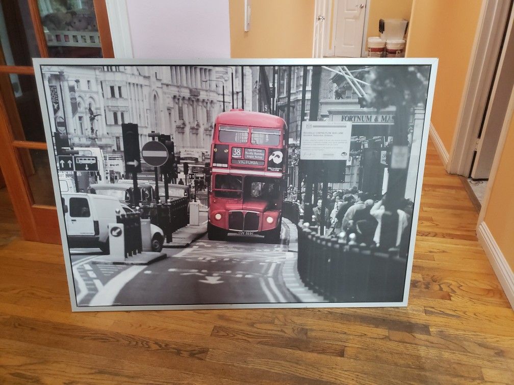 Ikea Picture Frame Wall Decor London Bus