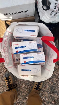 SUNDALY 3-ply Disposable Face Masks
