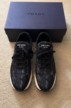 Prada Milano Camouflage Sneakers Men’s Size 10.5 w/ Original Box
