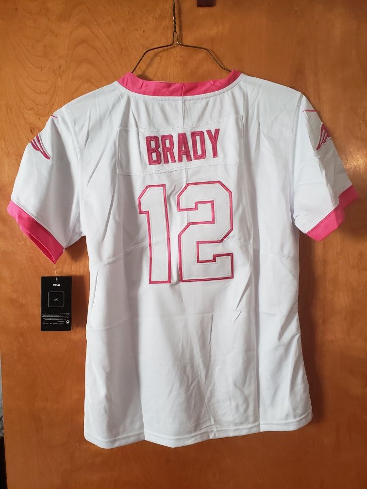 Patriots 100 th breast cancer jersey
