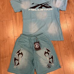 HellStar Shirt And Shorts Set 