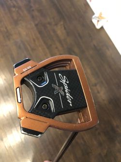 Taylormade Spider X Mallet copper putter golf club