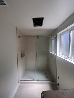 High Quality Frameless Single Sliding Door Special Promotion