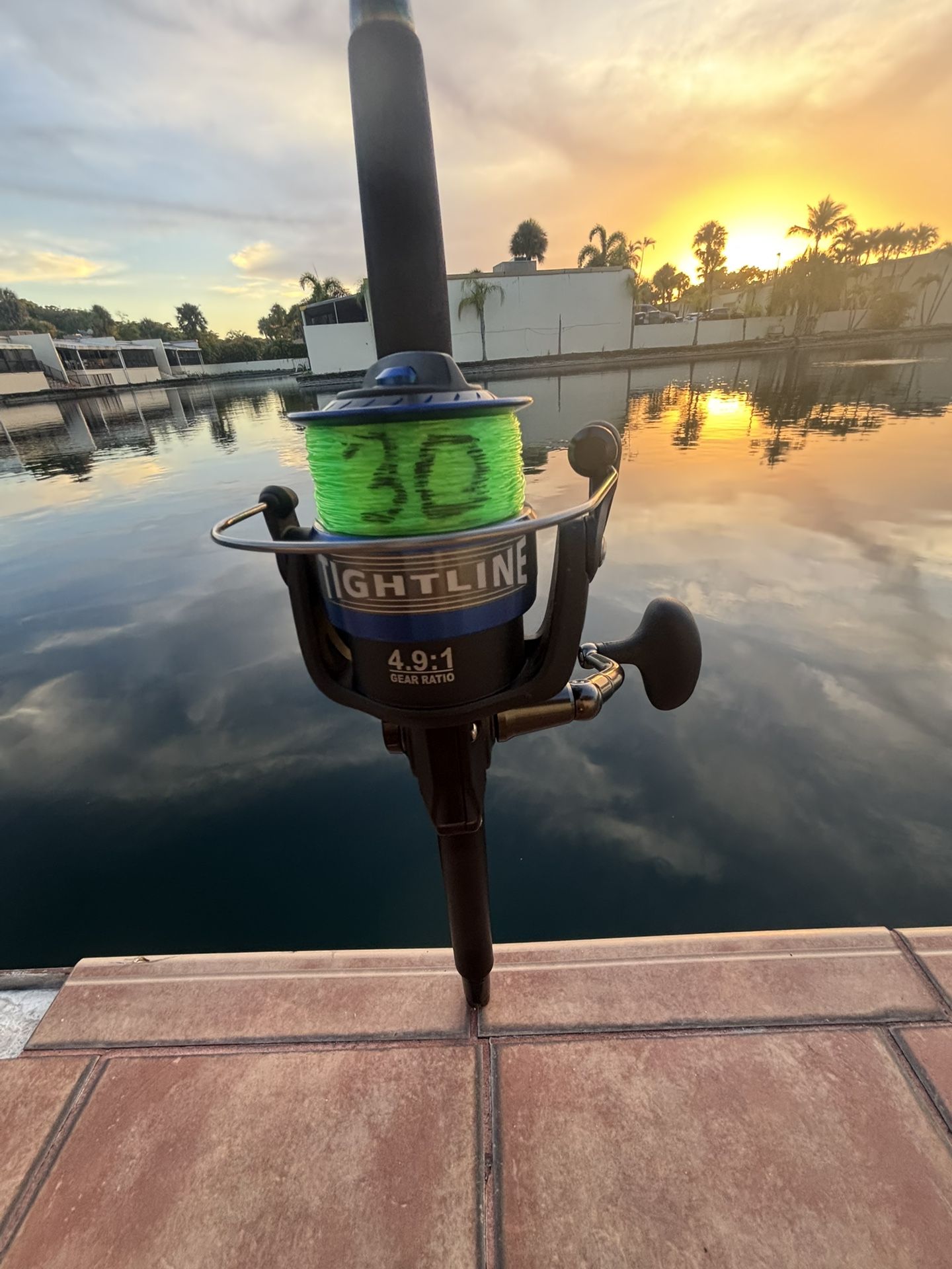  Brand New Offshore Angler 7000 Reel with 30 LB Mono & Like New Star Rod Handcraft 7FT 15-30lb Rod