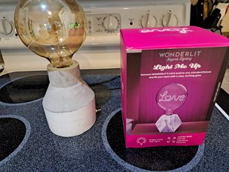 Lite Bulb Lamp With Two Specialty Lite Bulbs