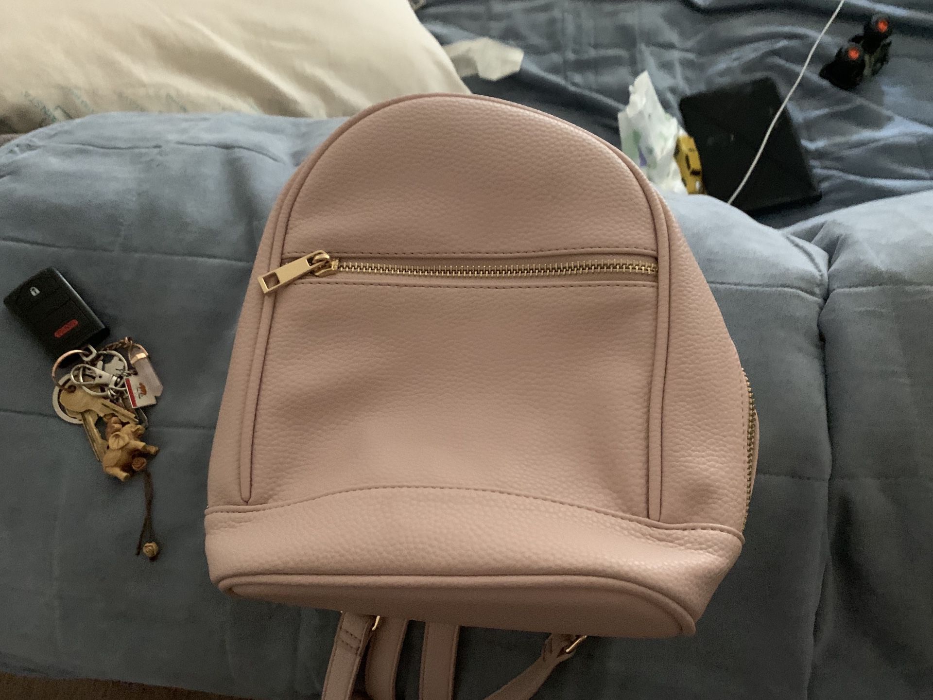 Pink forever 21 backpack