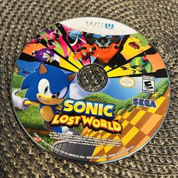 Sonic Lost World (Nintendo Wii U) DISC ONLY 