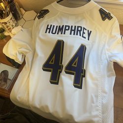 Marlon Humphrey White Ravens Jersey 