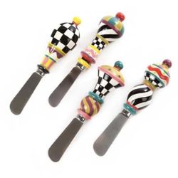 Mackenzie Childs Canapés knives 