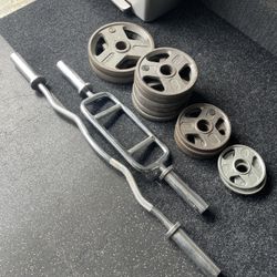Weight Plates And Bars