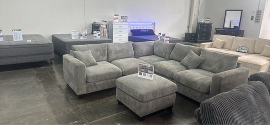 Corduroy couch new in box