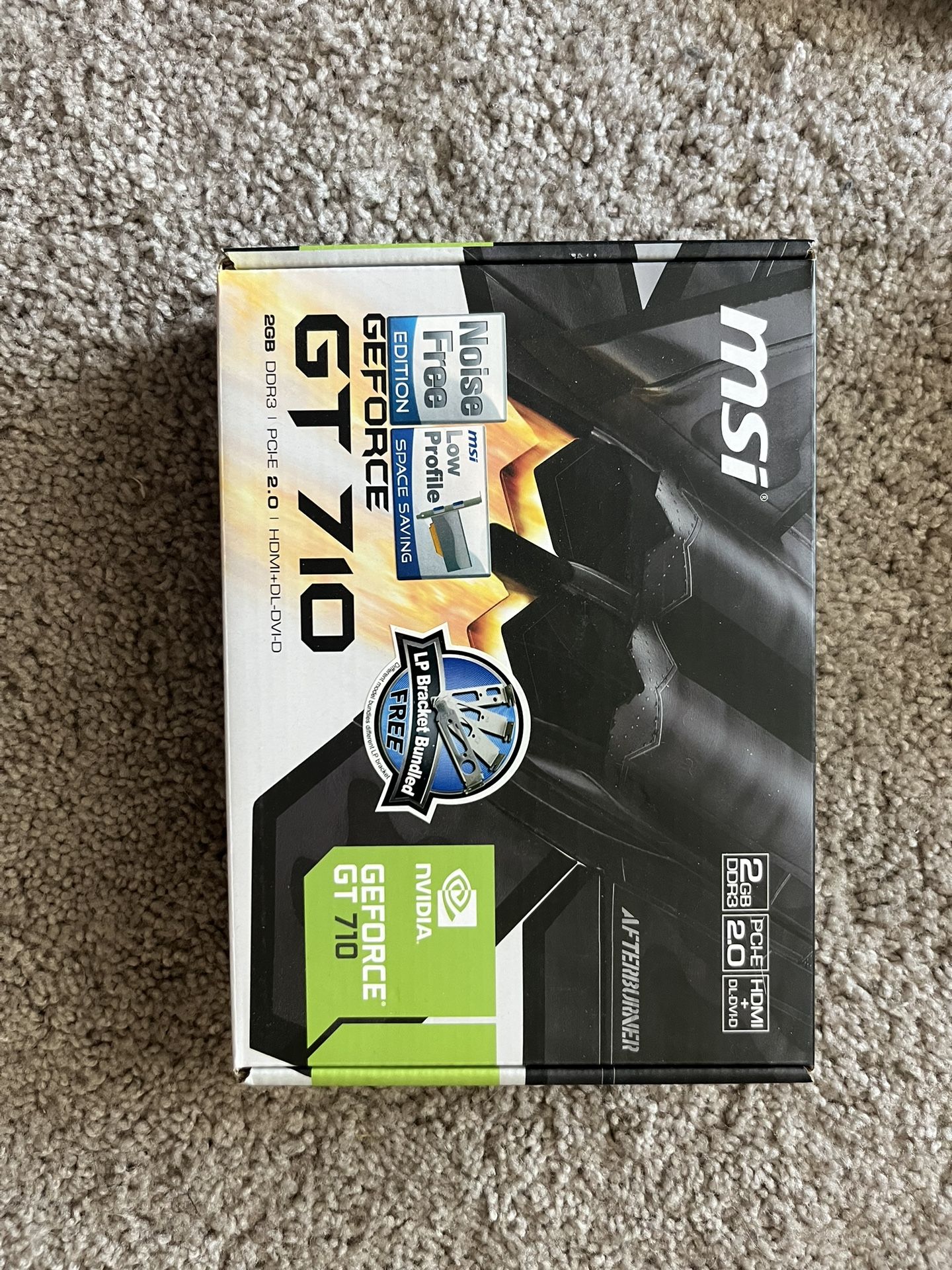MSI GeForce GT 710 Afterburner