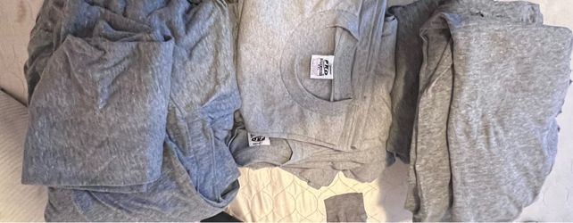 Box Full of Grey T shirts Of Pro 5