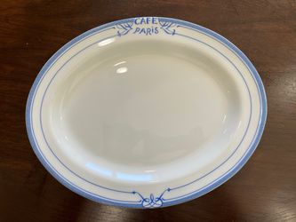 Les Résidences De Bernardaud “Café Paris” Lé Plat (Platter) Limoges, France
