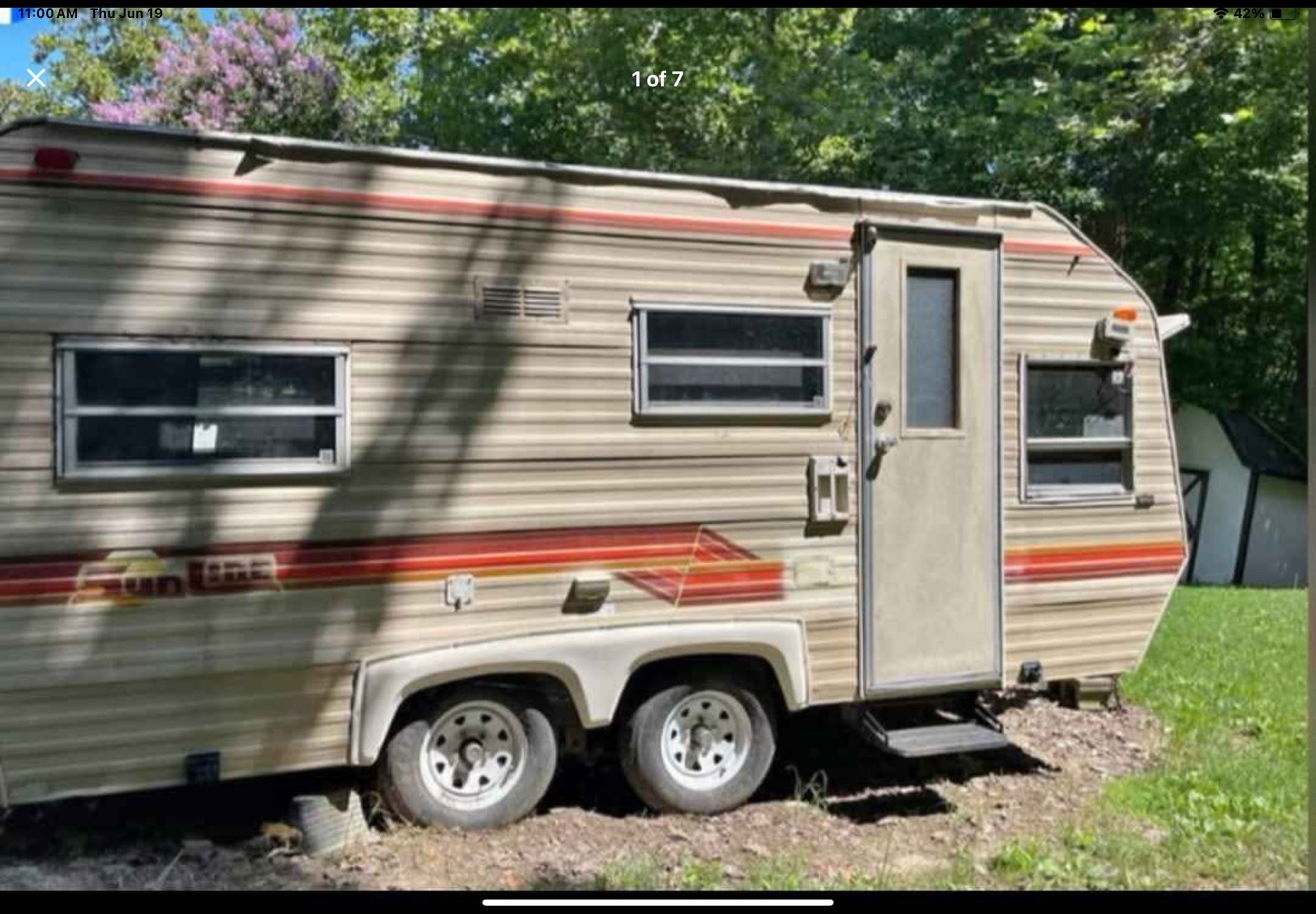 1984 SunLine Camper 18’