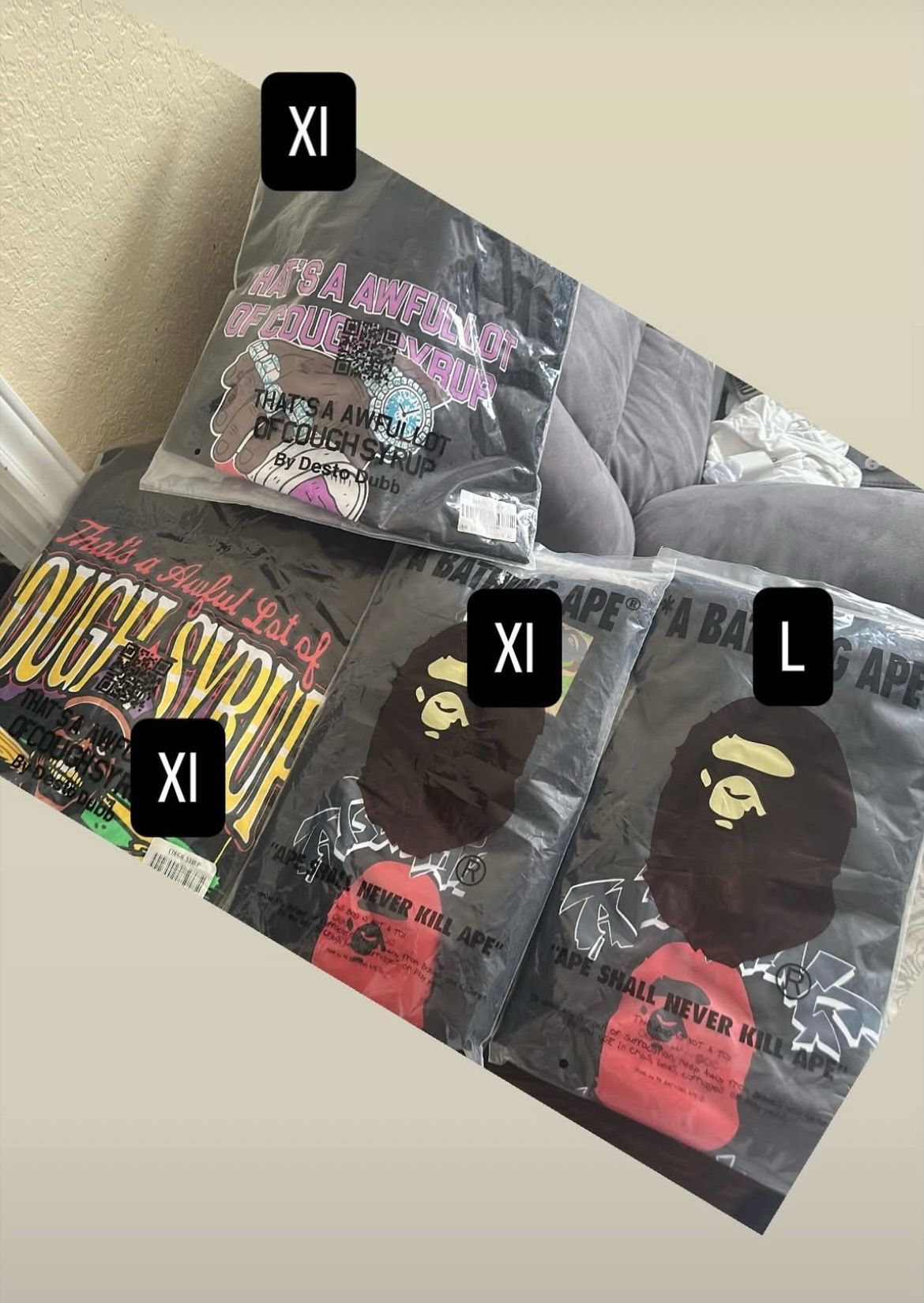 Bape shirts