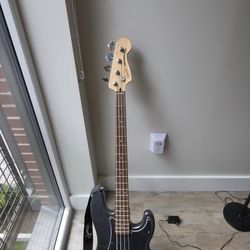 Fender Squire Bass Guitar For Sale