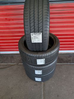 Used 235/40R18 Continental ProContact RX Full Set 9/32 Tread