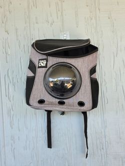 Travel Cat Bubble Backpack Pet Carrier Gray Cat Dog Carrier Backpack