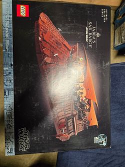 Lego 75397 ucs jabba sail barge. Exmpty box only