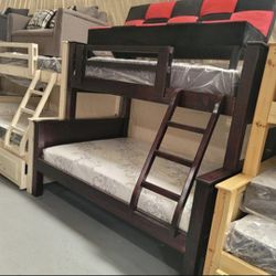 Twin Full Bunk Beds / Literas 