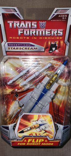 2006 Transformers Robot in Disguise Deluxe Starscream